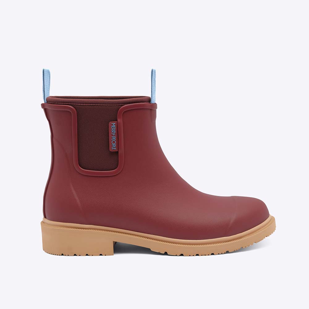Merry people boots Bobbi brick red