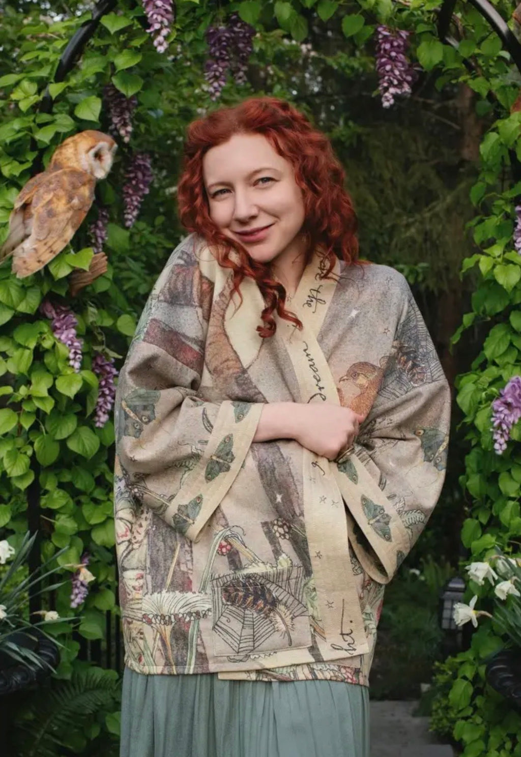 Pre order lovelight fleece cottage cadigan  kimono