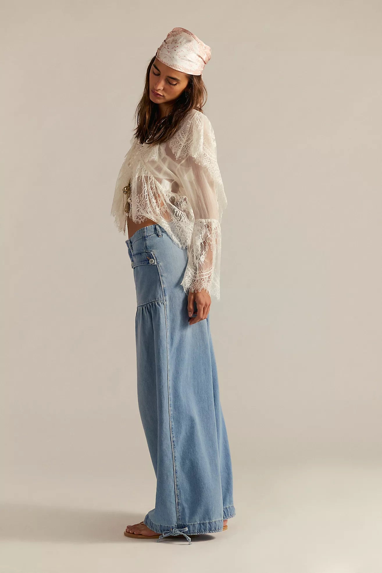 Free people lotus balloon jeans we the free