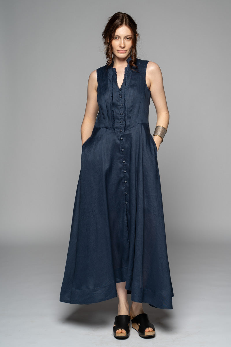 Dogstar Asuka  tuck dress lapis