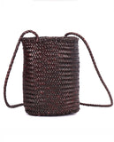 Rugged hide Sorrento bucket bag