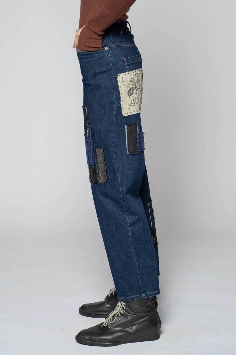 DOGSTAR
FURU PATCH PANTS INDIGO