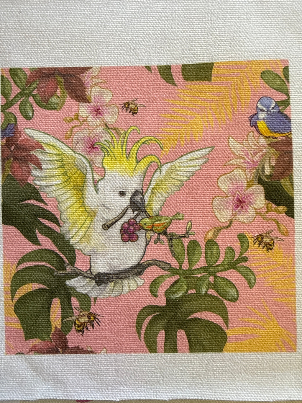 Haberdashery canvas patch small - animal designs