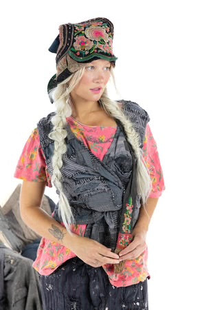 Magnolia Pearl Patchwork Nikha Vest 055-OZZY-OS