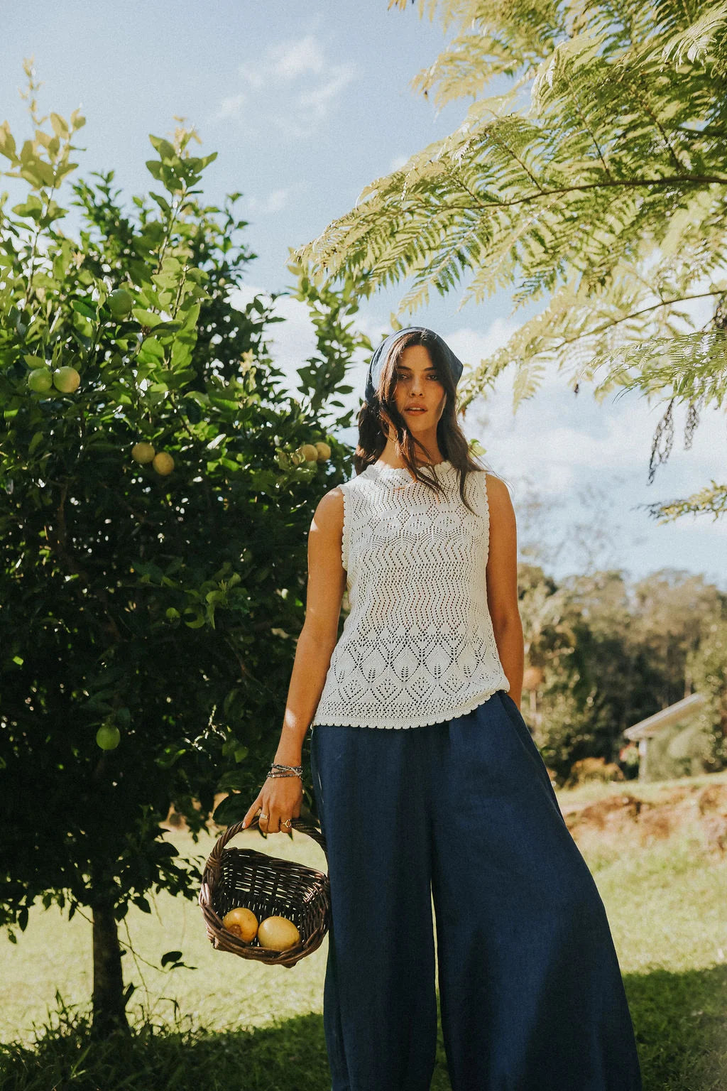 Montaigne Eadie Indigo Pants O/S