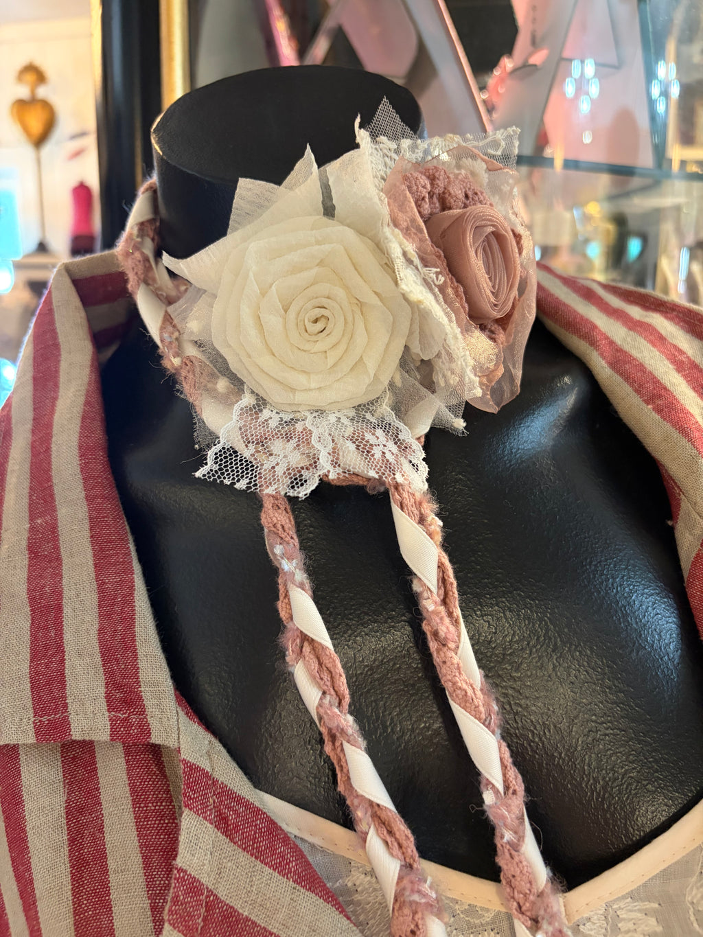 Serephina hand made rose belt