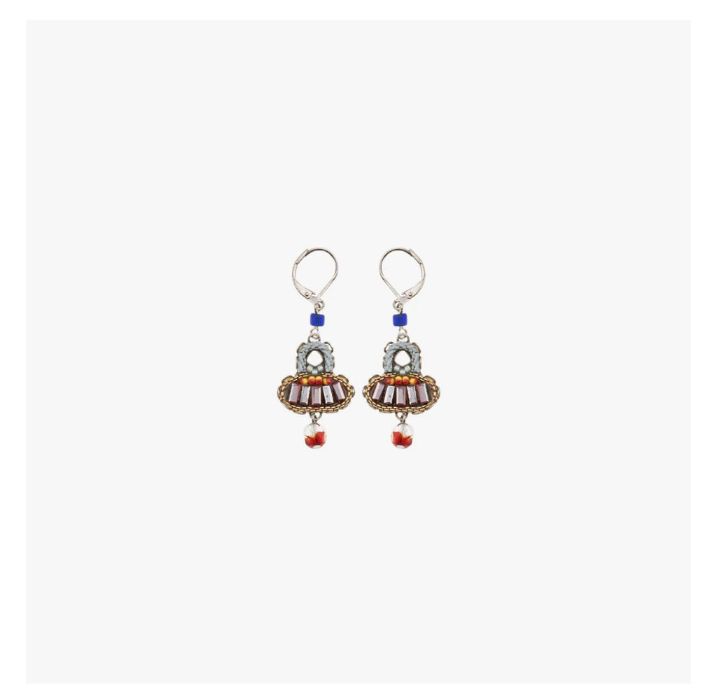 Ayala bar Heatwave Set, Hanging Beaded Earrings, Beach C2367