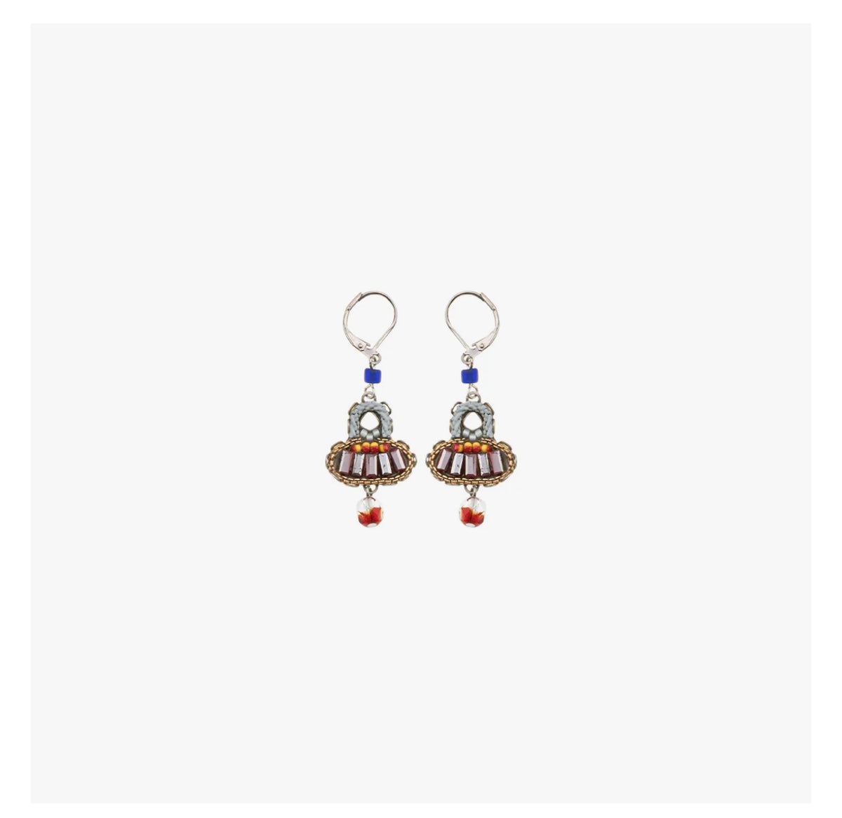 Ayala bar Heatwave Set, Hanging Beaded Earrings, Beach C2367