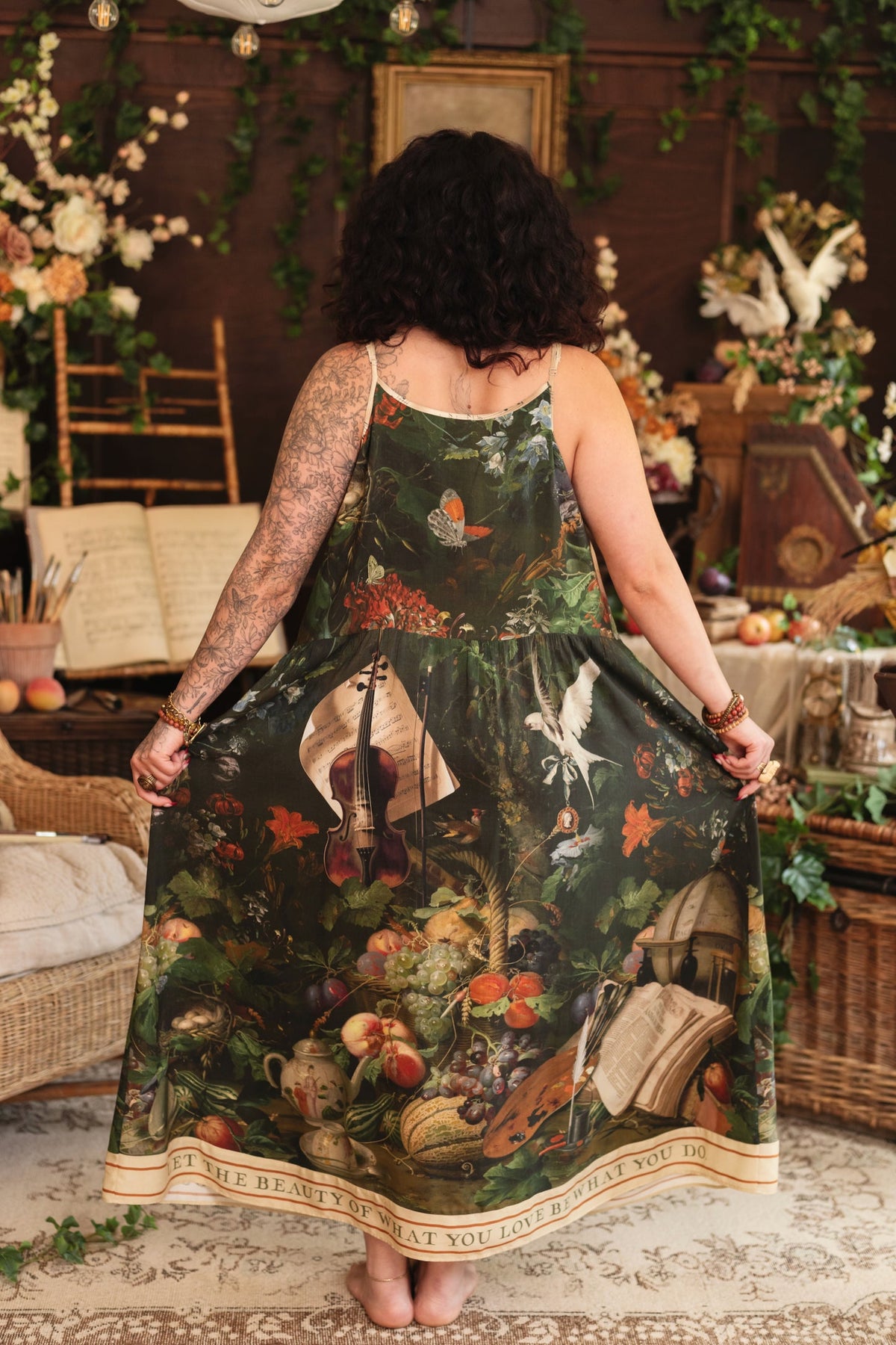 LABOUR OF LOVE BOHÉME SLIP DRESS