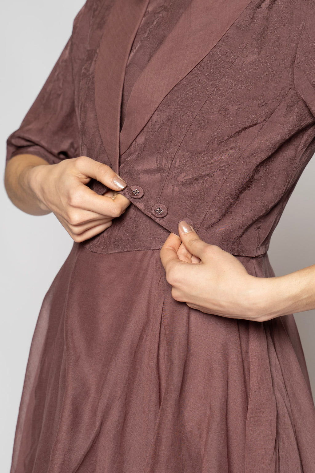 Dogstar bolero jacket mauve