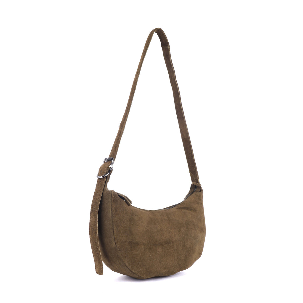 Tulip moon suede 🌙 bag oran leather