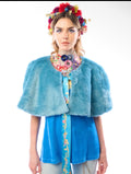 Aratta Grace Kelly  revesable fur cape