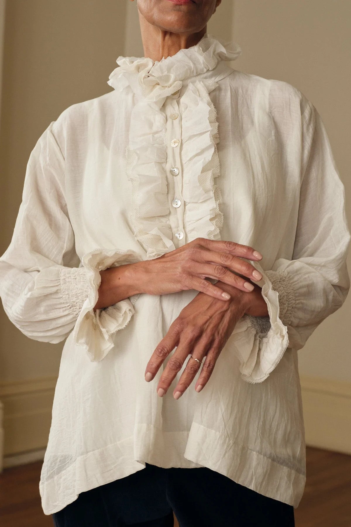 Meg by design ODILE BLOUSE - SILK COTTON