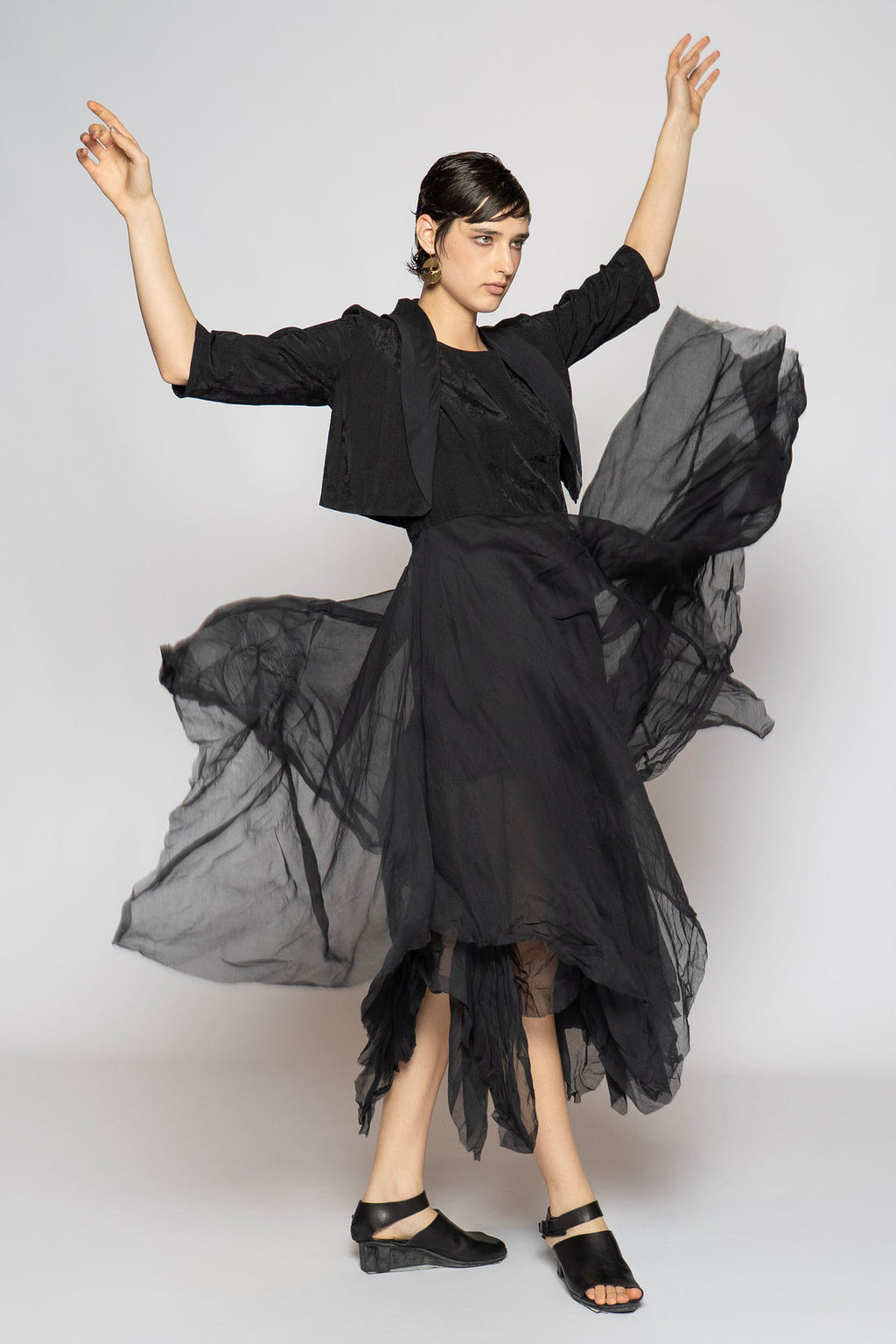 Dogstar bolero jacket cloud Black
