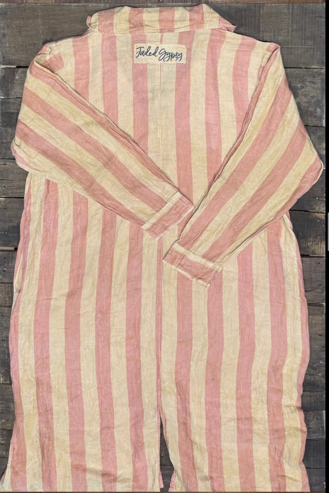 Jaded gypsy Dreamline duster -Bubble gum