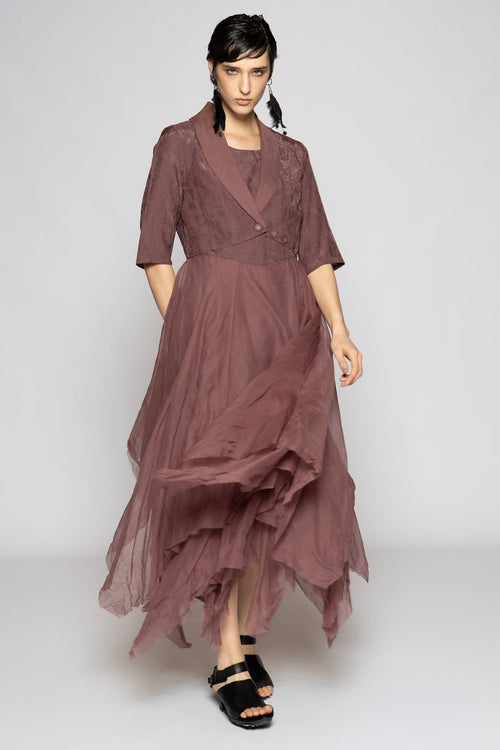 Dogstar bolero jacket mauve