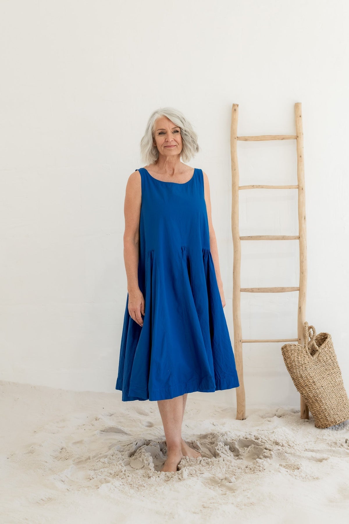Neg by design Portland dress cotton poplin