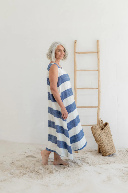 Megbydesign Bronte dress linen