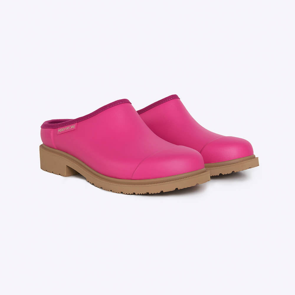 Merry people Billie clog fuchsia