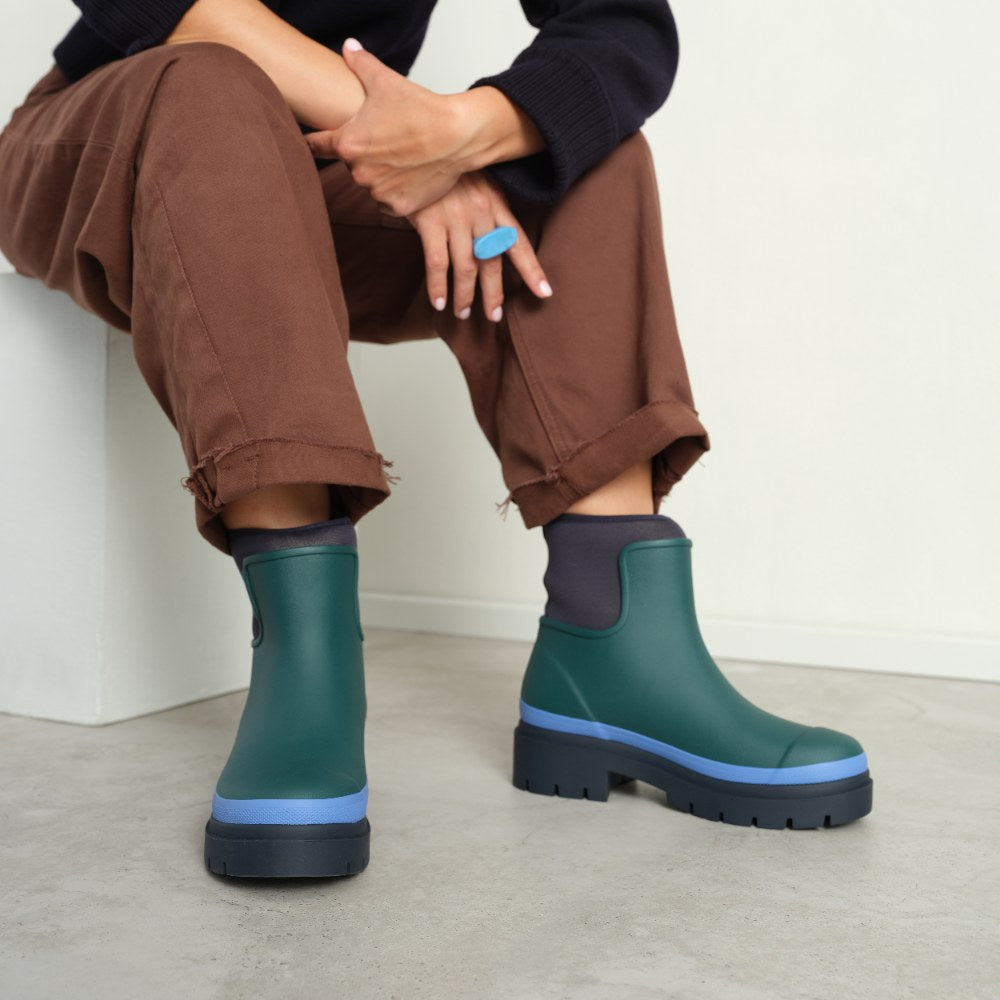 Merry People Tully Ankle Boot - Ocean evergreen (please note merry people will not be shipped express due to auspost fee increase ) (Copy)