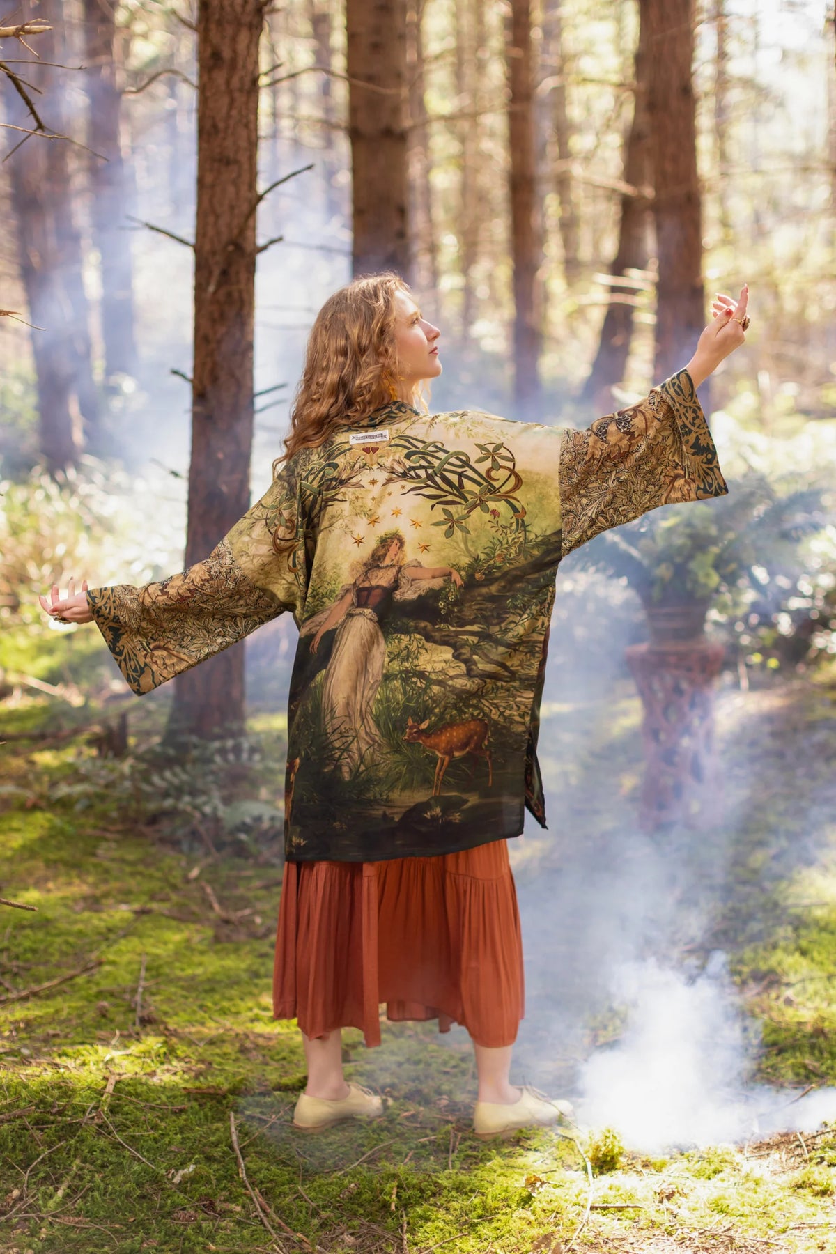 THE DAWNING MATINÉE DUSTER (MID-LENGTH)