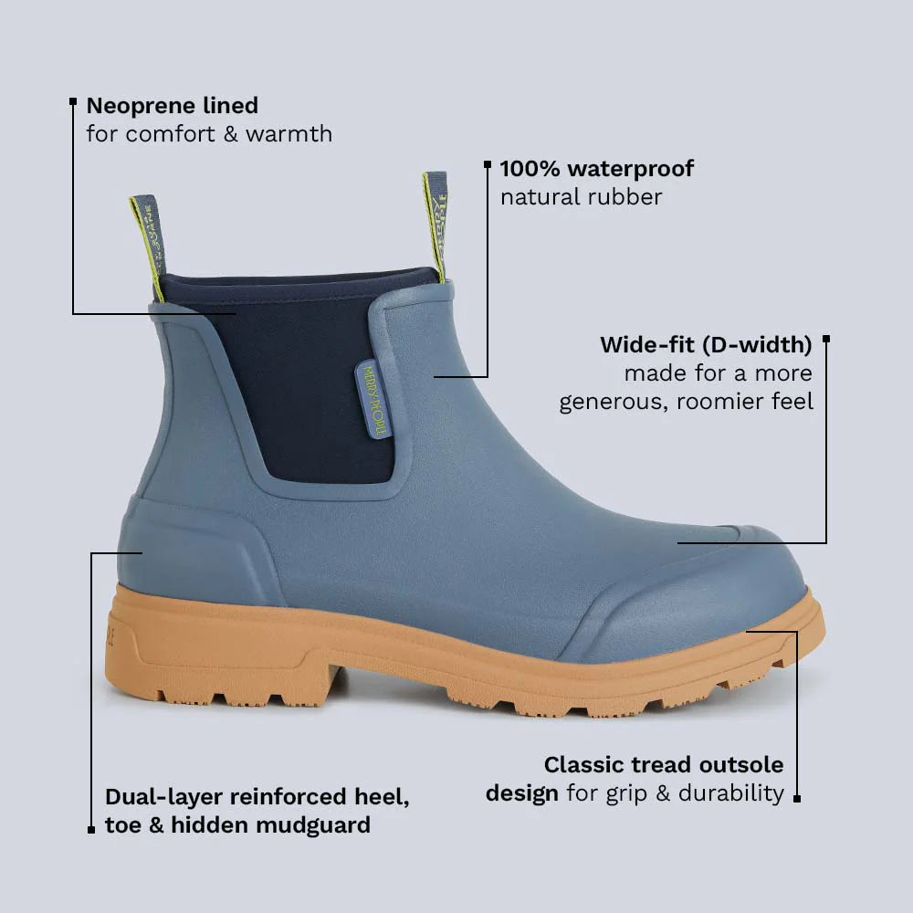 Merry people Oberon boot storm blue (please note merry people will not be shipped express due to auspost fee increase)
