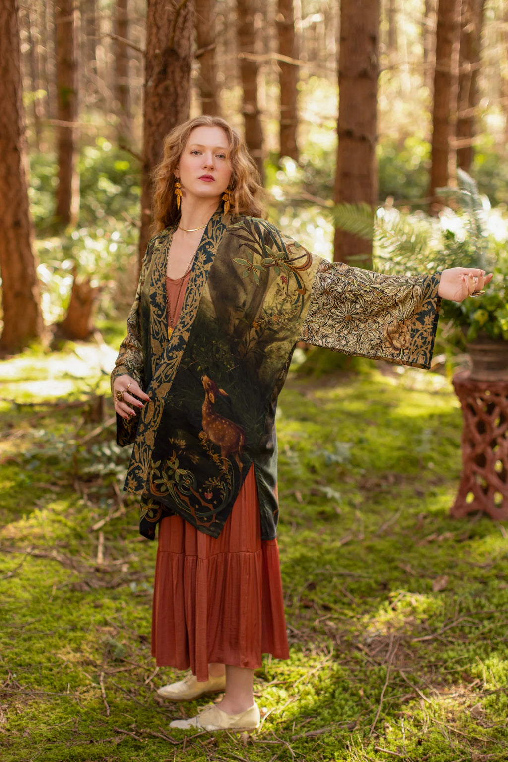 THE DAWNING MATINÉE DUSTER (MID-LENGTH)