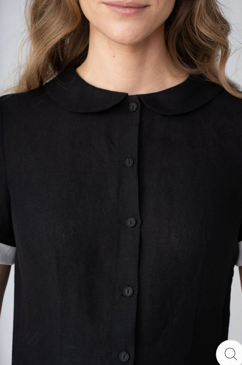 Son de flor classic dress black last one SALE