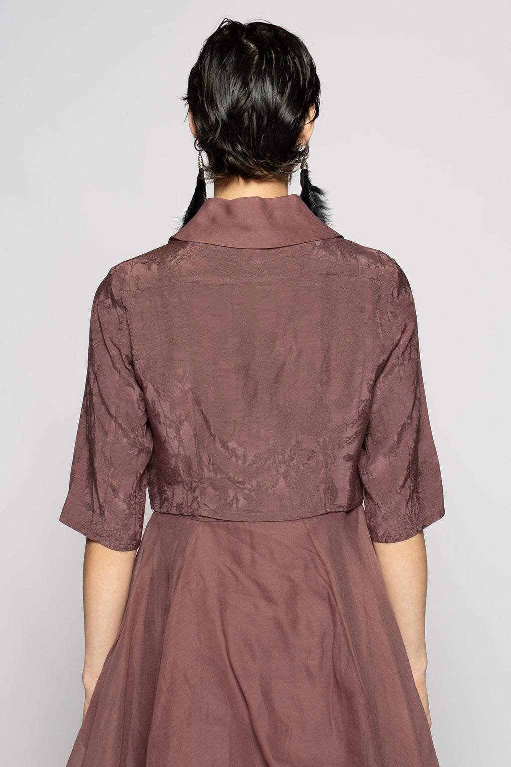 Dogstar bolero jacket mauve