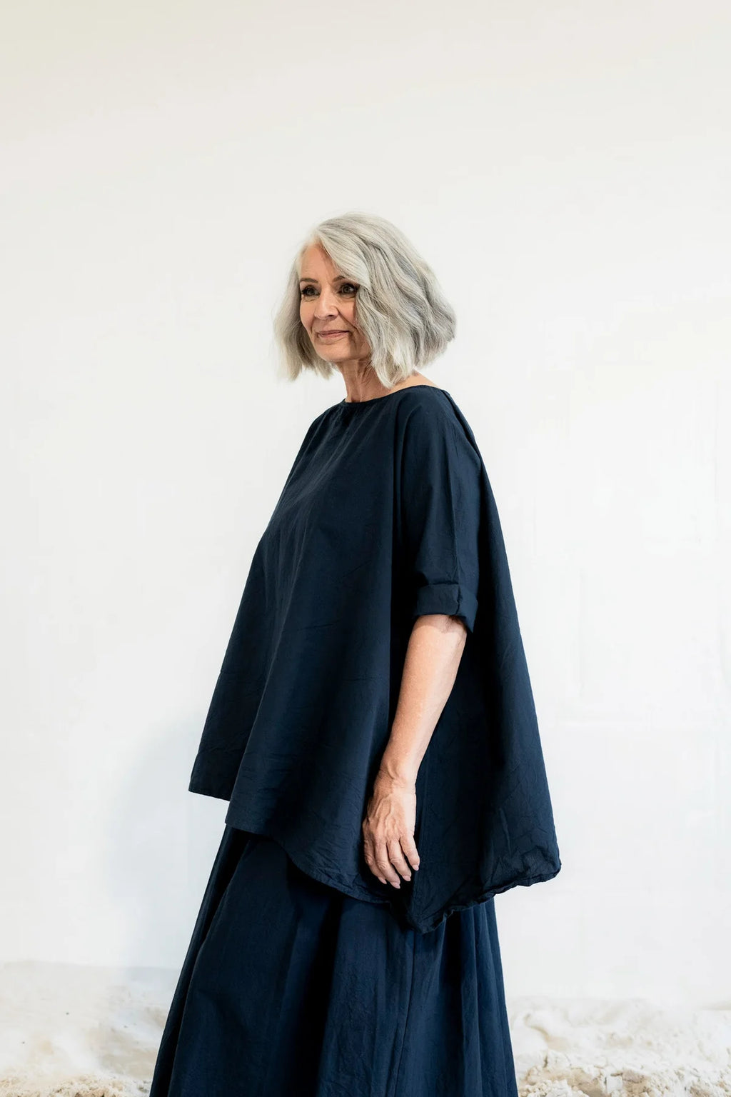 Megbydesign | Manon top cotton poplin