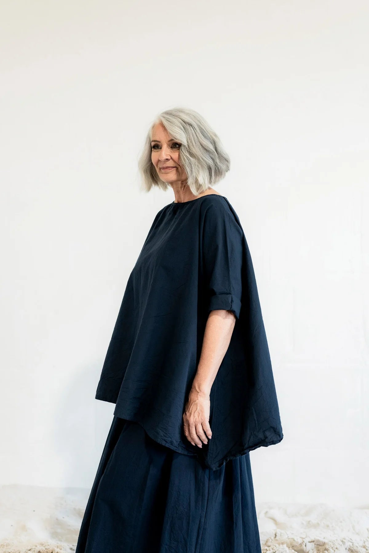 Megbydesign | Manon top cotton poplin