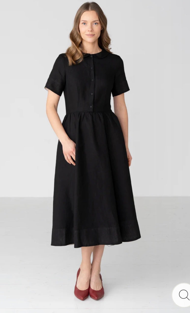 Son de flor classic dress black last one SALE