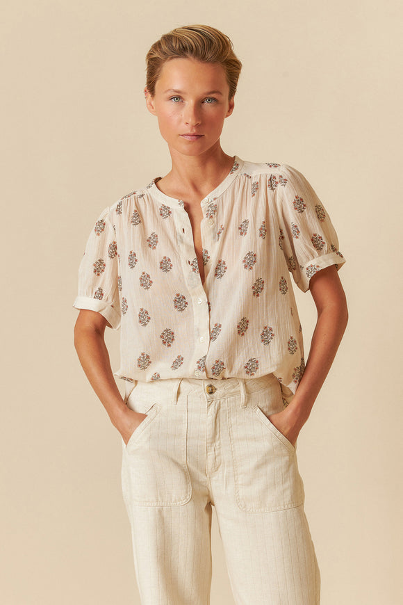 Indi & Cold Cotton Voile Shirt