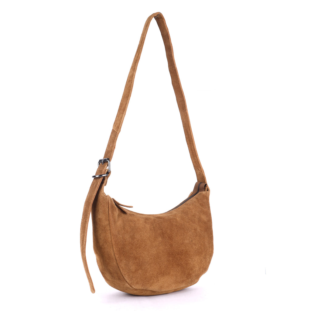 Tulip moon suede 🌙 bag oran leather