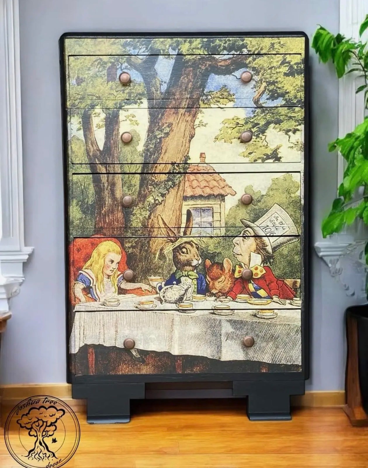  Alice in wonderland A1 size large decopage paper - Stay Wild Collective  Decor