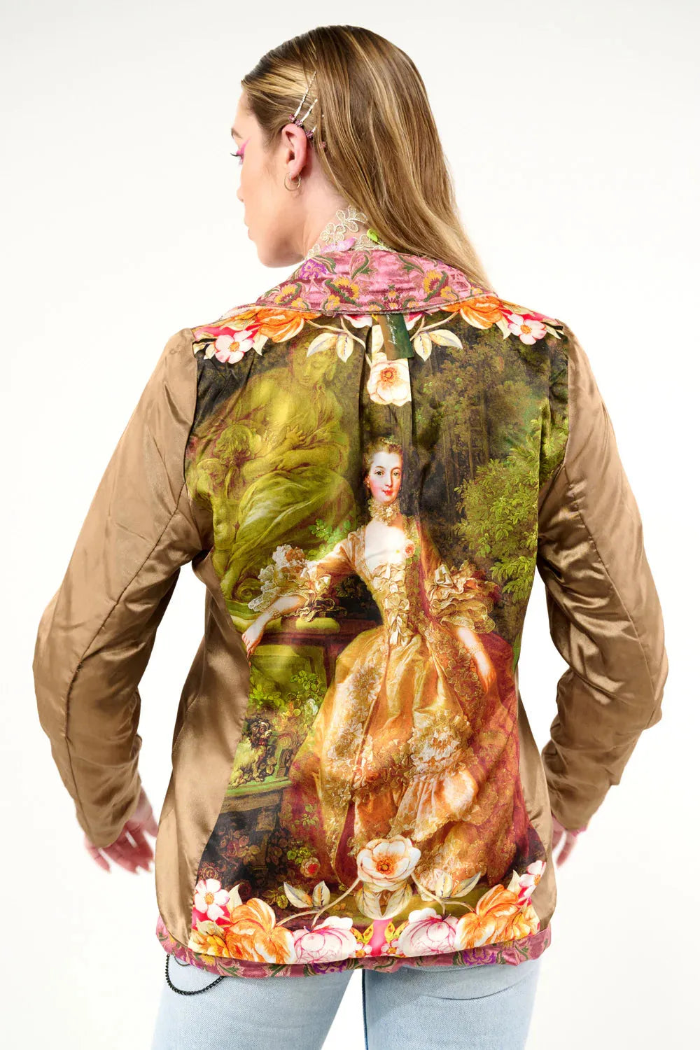 Aratta RENAISSANCE SILK JACQUARD BLAZER - Stay Wild Collective  