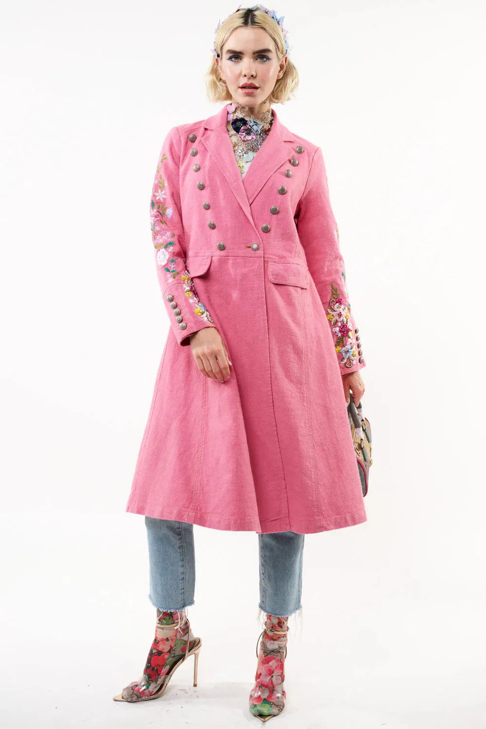 Arrata pink city coat - Stay Wild Collective  