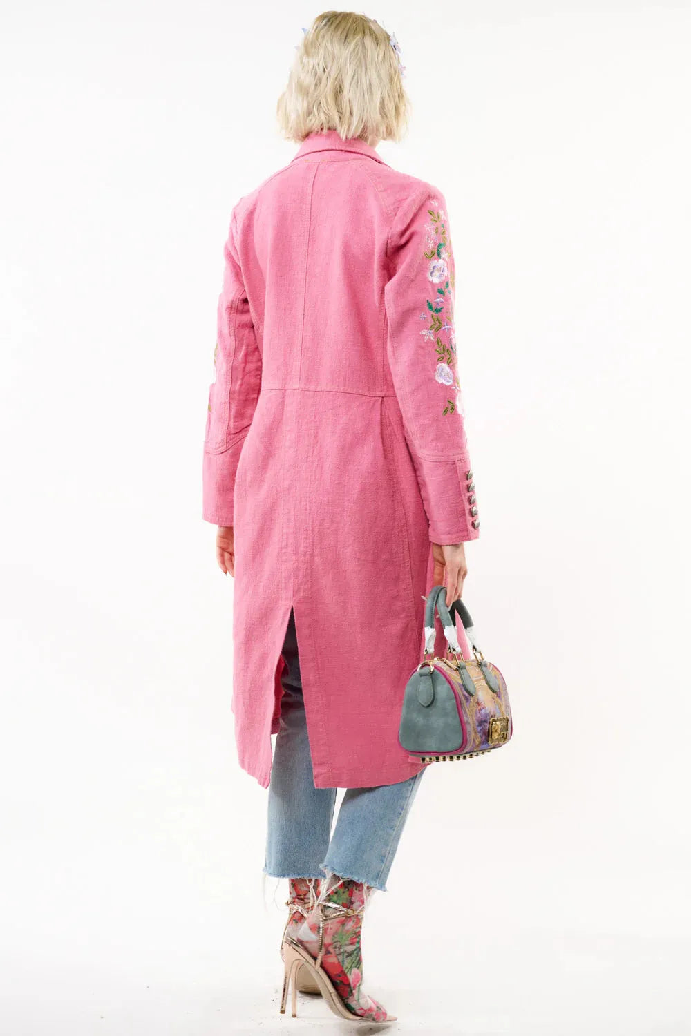 Arrata pink city coat - Stay Wild Collective  