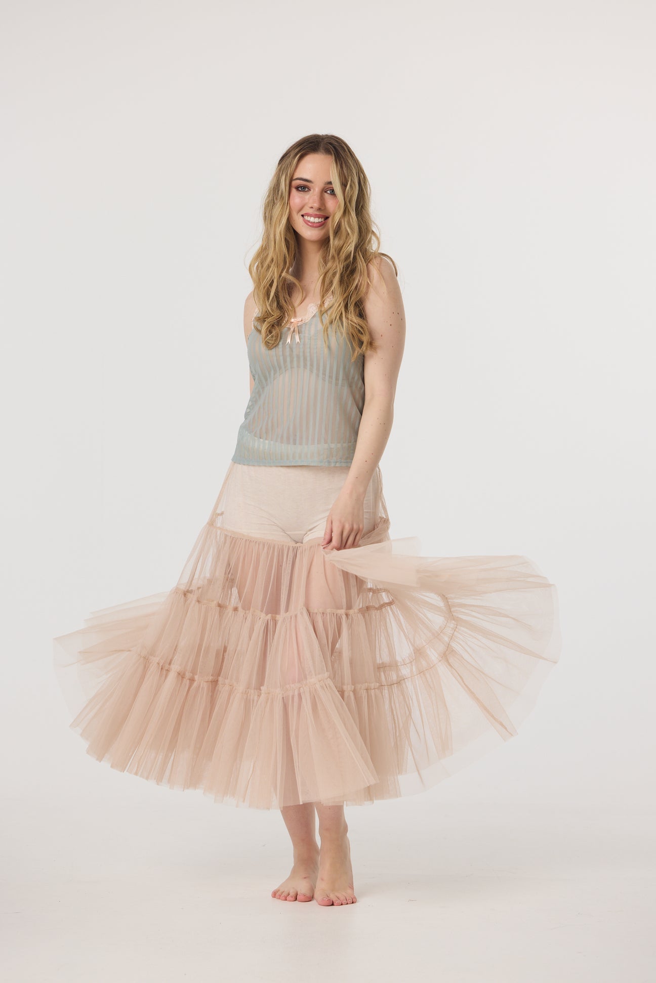 Ariette Tulle tutu skirt. Blush Pink miss roses sister violet - Stay Wild Collective