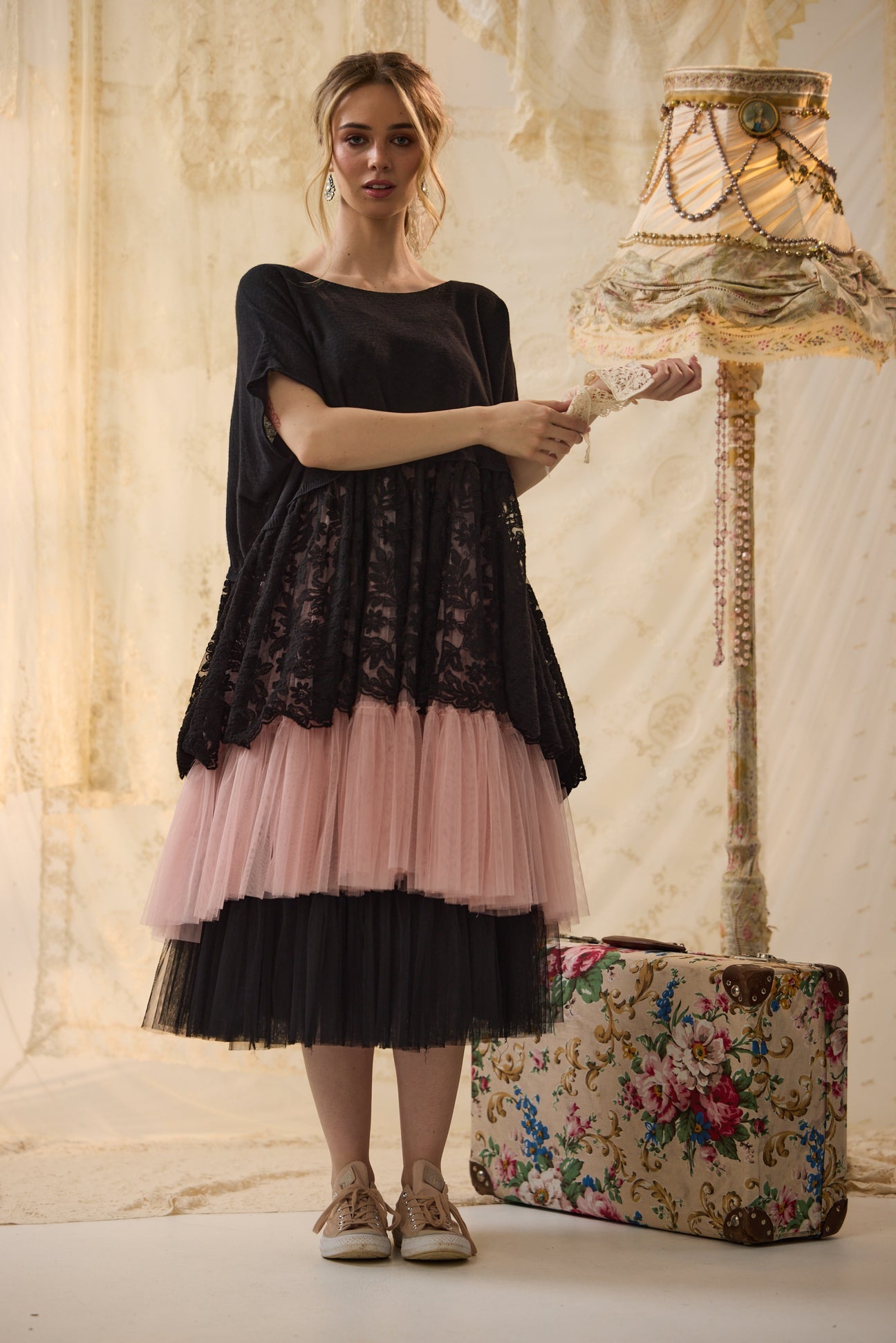 Ariette Tulle tutu skirt. Blush Pink miss roses sister violet - Stay Wild Collective