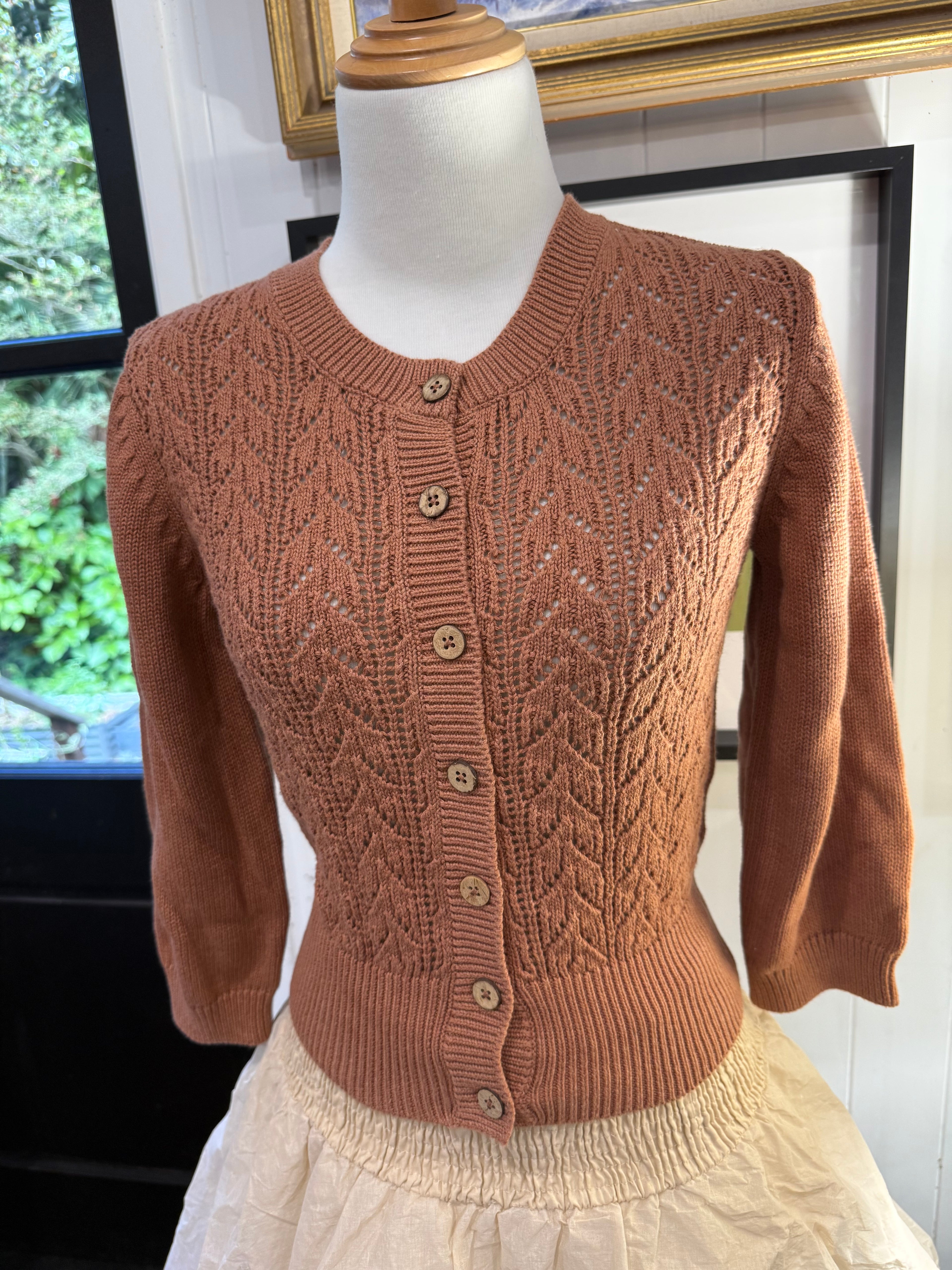  Ava cardigan lazy bones brown SALE - Stay Wild Collective  