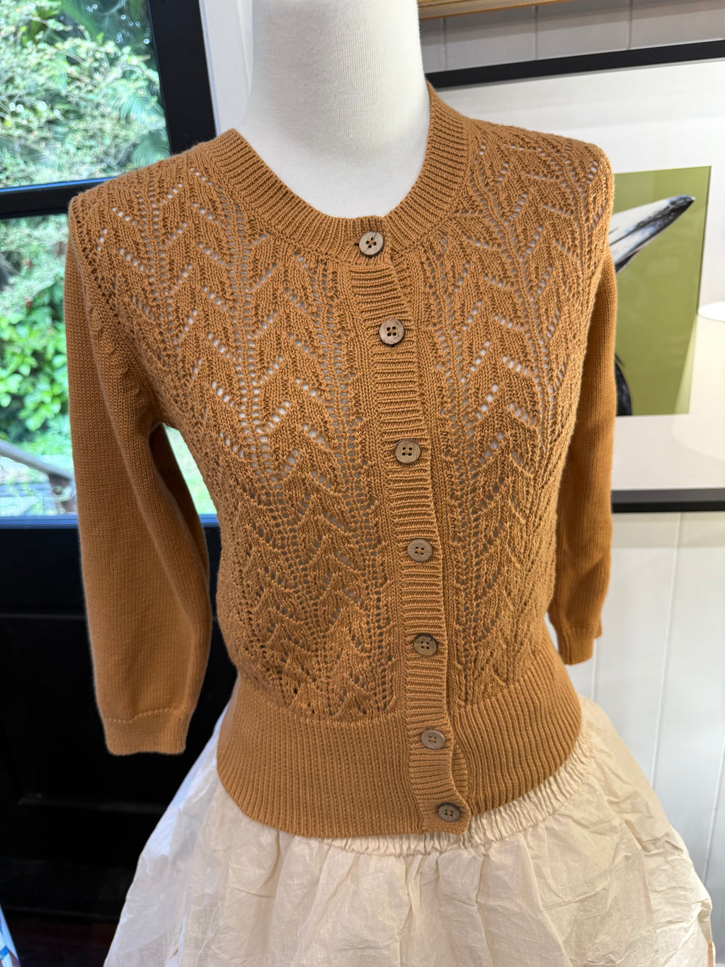  Ava cardigan lazy bones brown SALE - Stay Wild Collective  