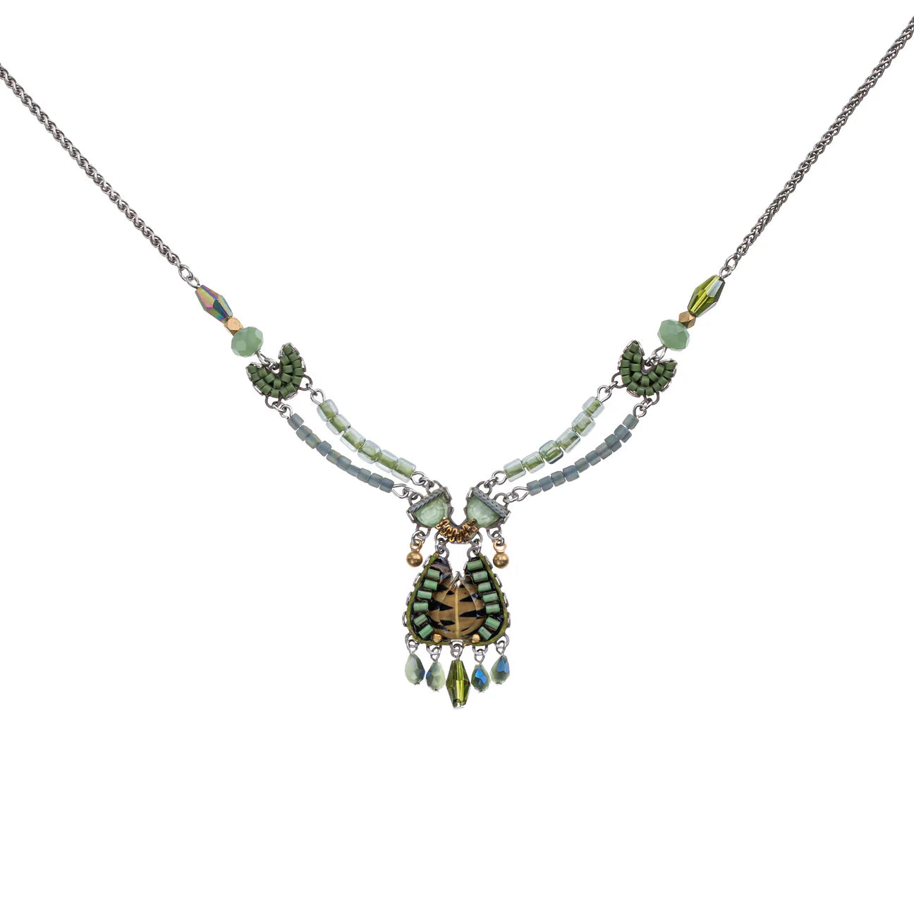  Ayalabar Eucalyptus meadow necklace C3592 - Stay Wild Collective  Jewellery