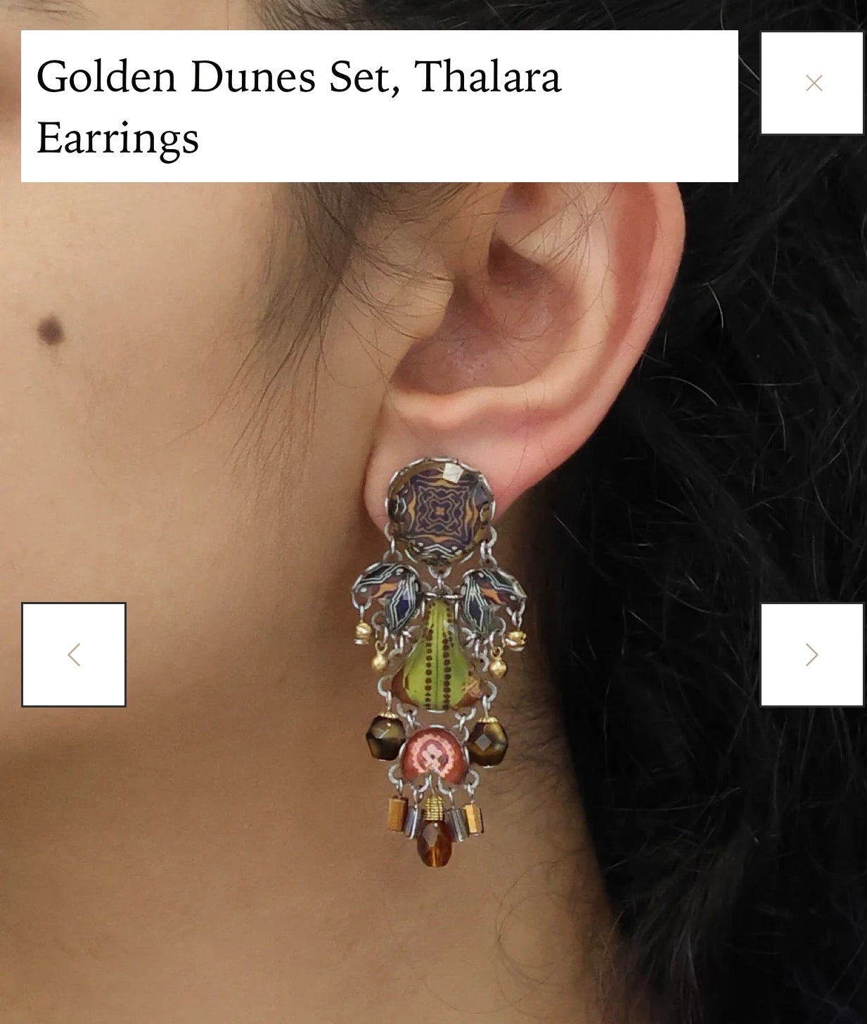  Golden Dunes Set, Thalara Earrings R2236 - Stay Wild Collective  
