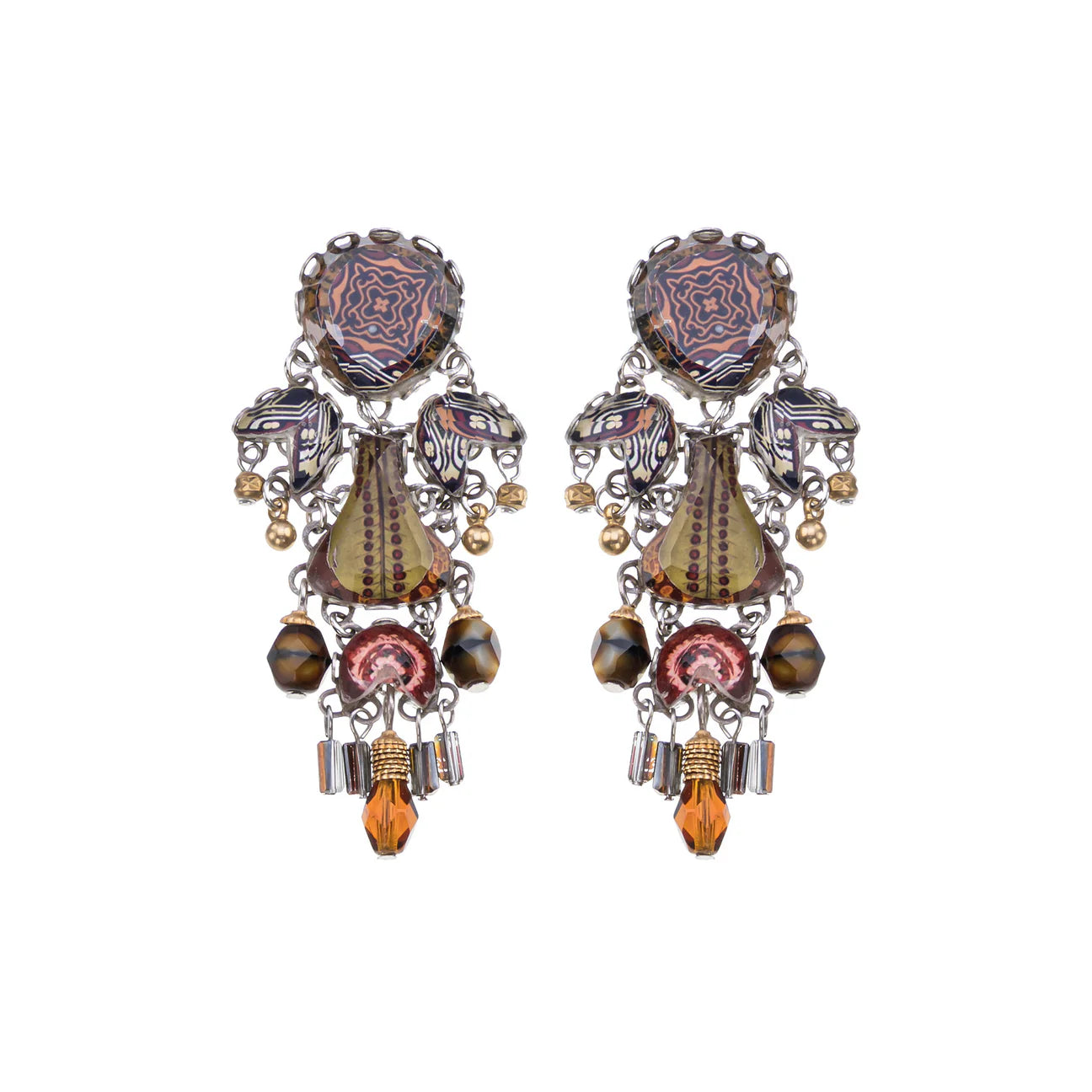  Golden Dunes Set, Thalara Earrings R2236 - Stay Wild Collective  