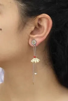  Ayalaba Metal Bloom Set, Oretta Earrings - Stay Wild Collective  