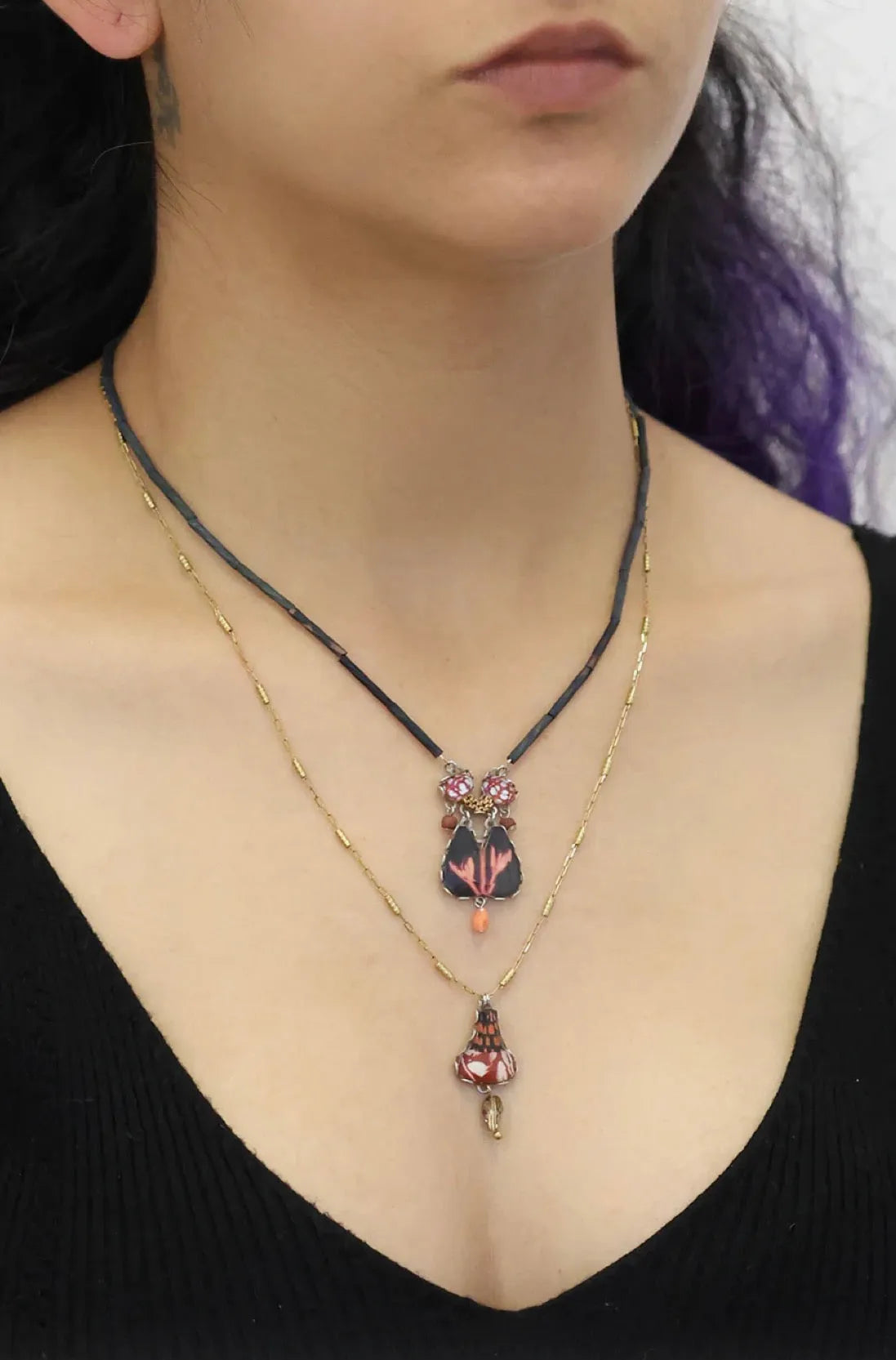  Ayala bar Rosy Clay Set, Milobra Necklace - Stay Wild Collective  