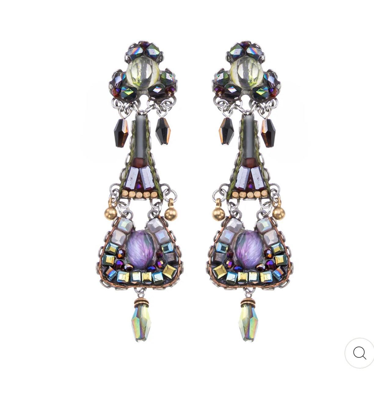  Ayala Bar Silent Shadows Mythic Earrings C2266 - Stay Wild Collective  