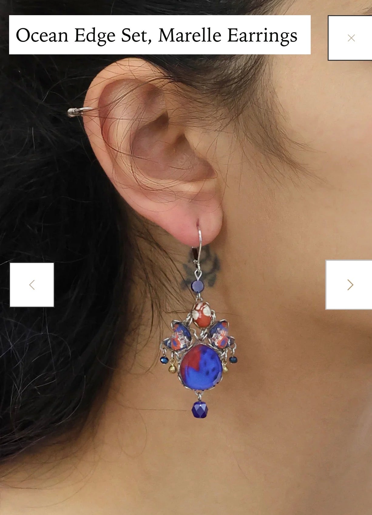  Aylaba Ocean Edge Set, Marelle Earrings r2317 - Stay Wild Collective  Accessories