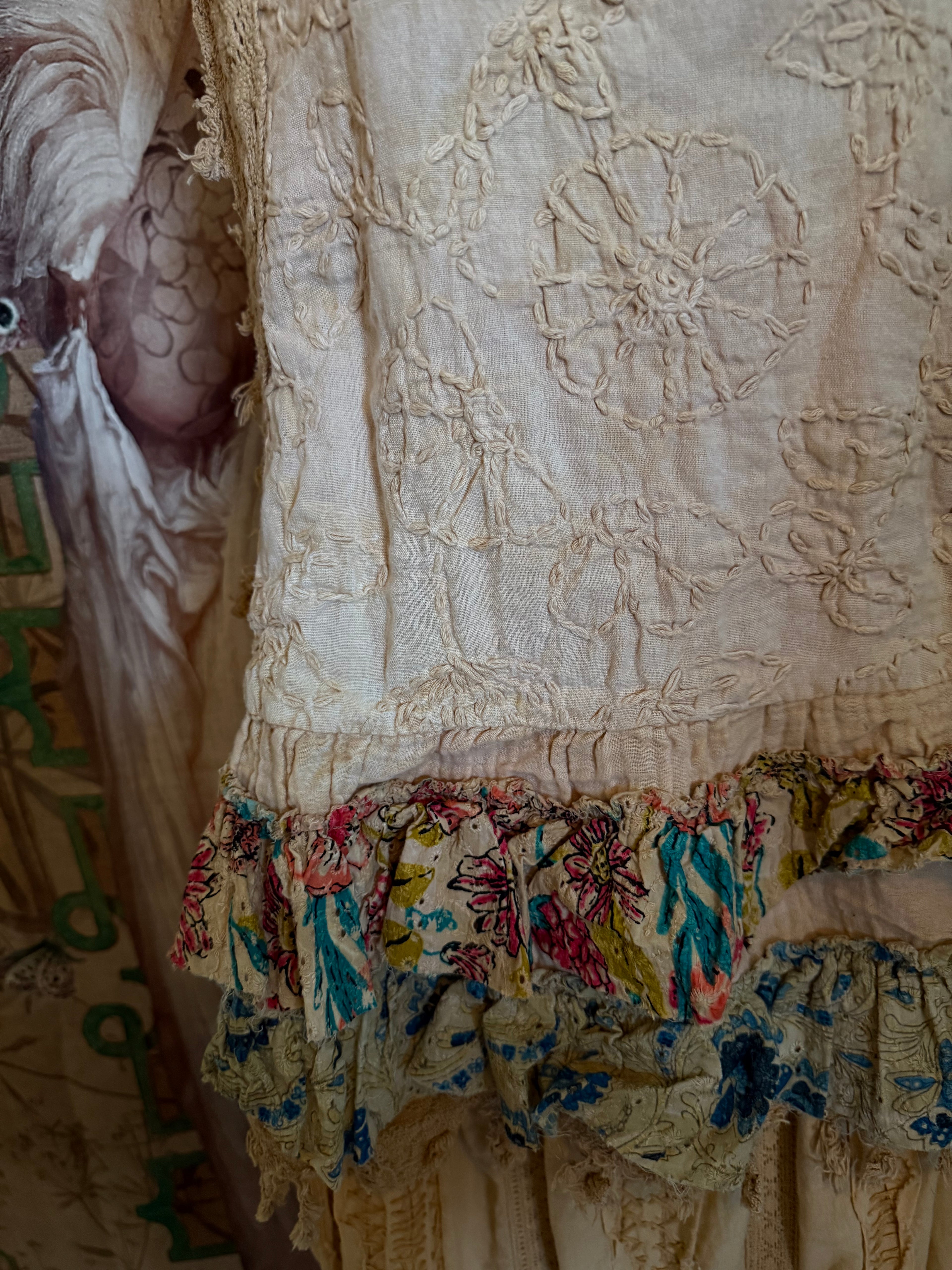 Jaded gypsy Hilo top in parchment
